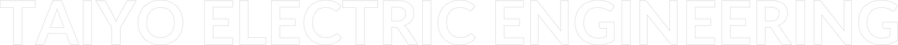 TAIYO ELECTRIC ENGINEERING